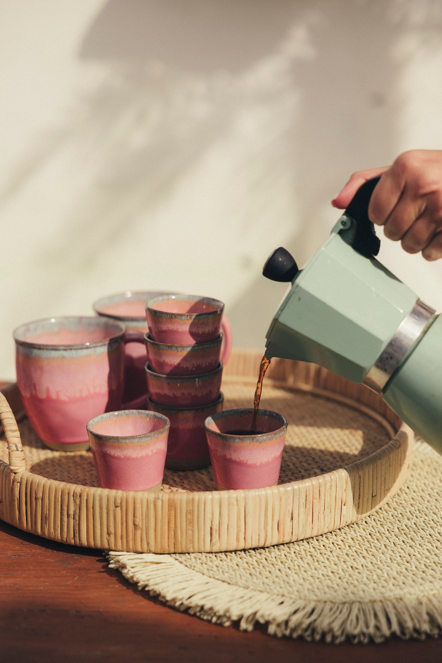 Kaffee Set Pôr do sol 12-teilig