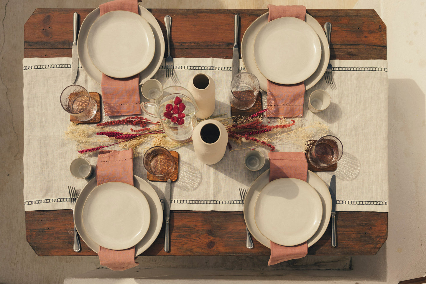 All plates set Areal 18 pieces