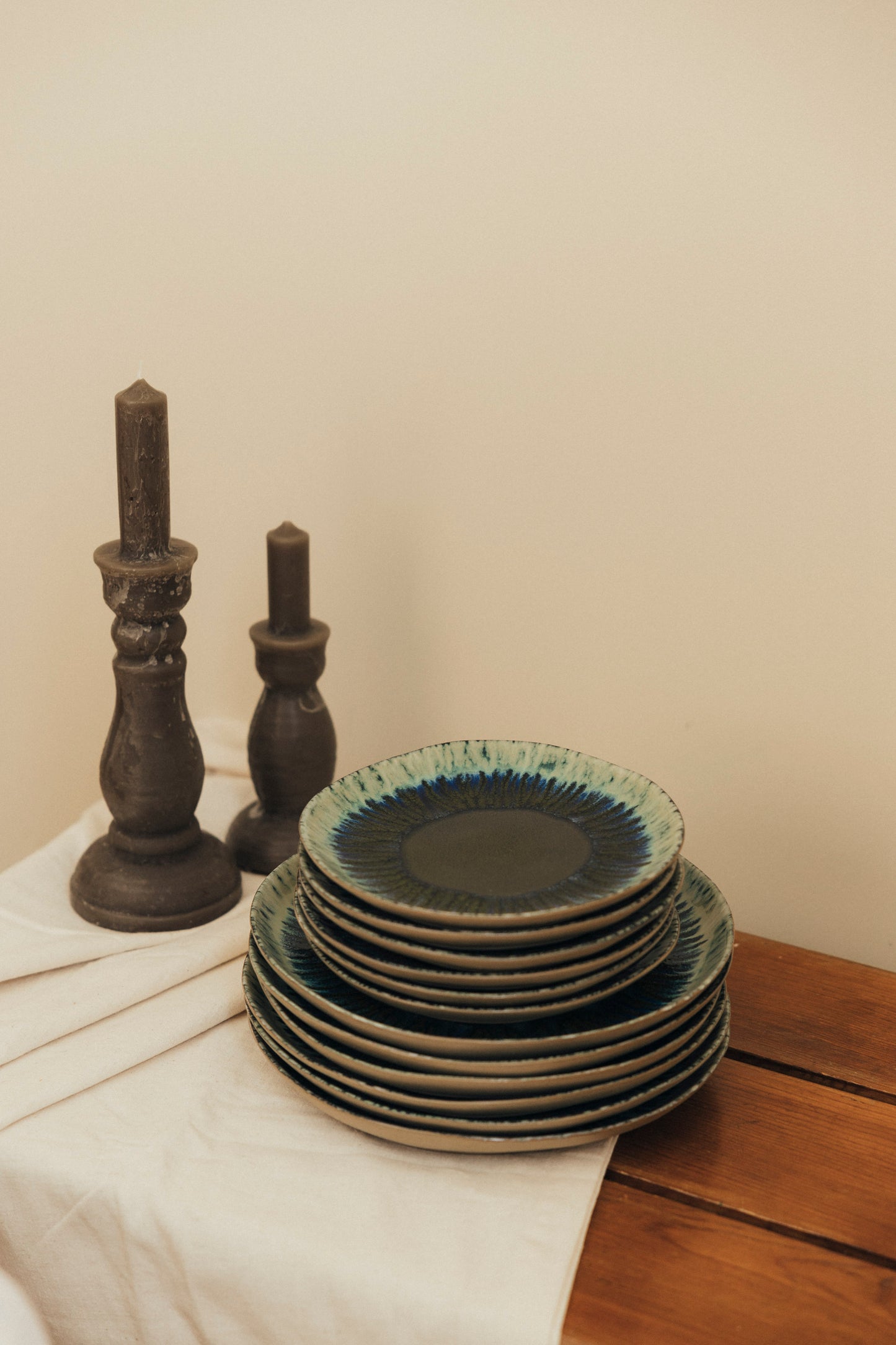Teller Set Azeitona 12-teilig