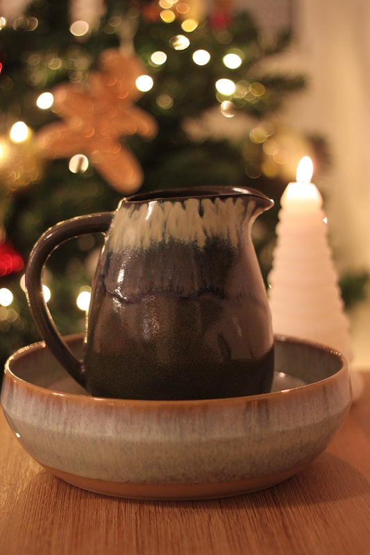 Geschenk Set - 1 große Schale & 1 Krug